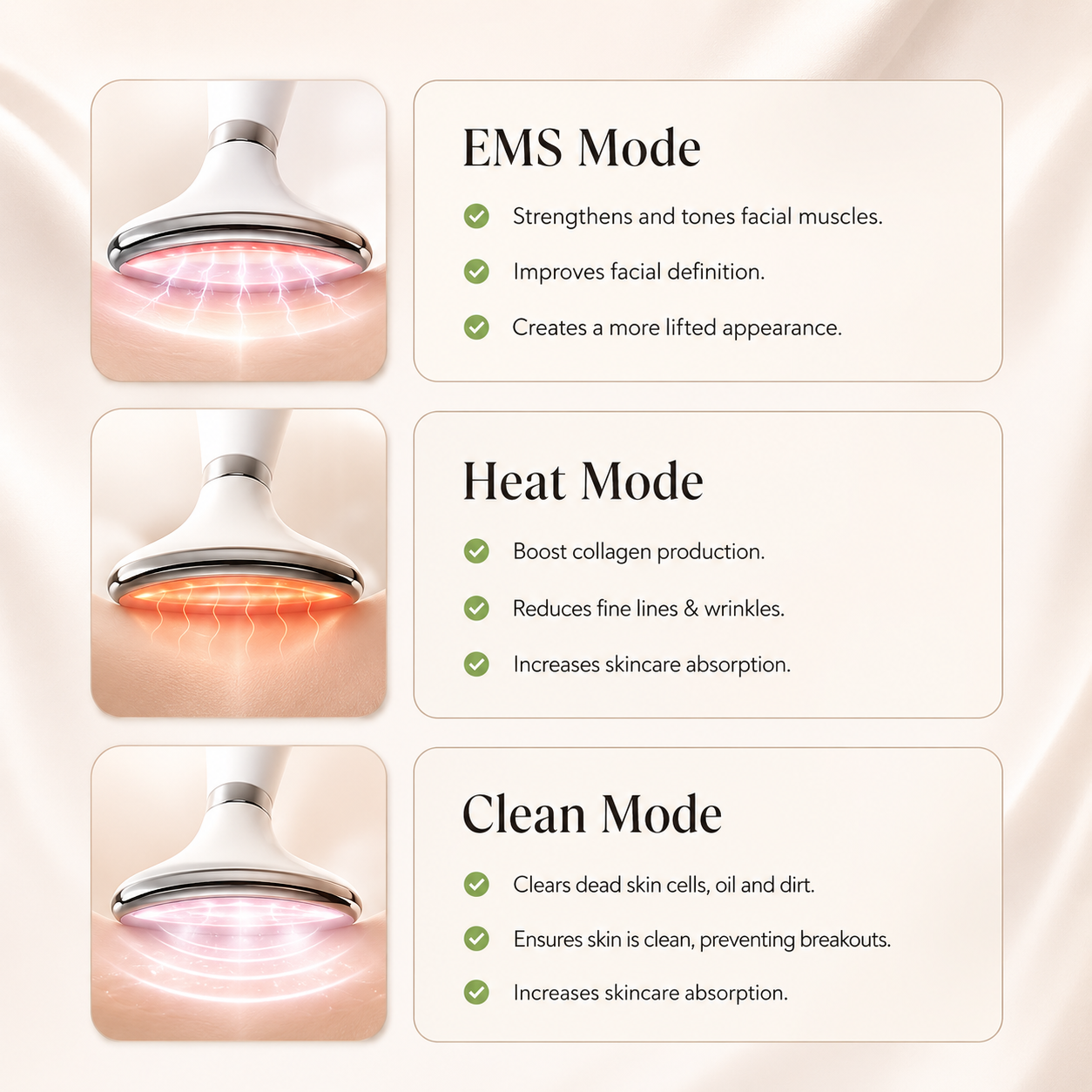 LumiLift™ 5-in-1 Advanced Neck & Face Sculpting Device | EMS + RF Skin Tightening Massager